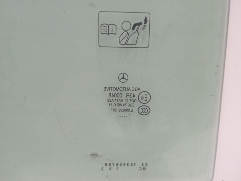Recambio de luna trasera derecha para mercedes-benz clase b sports tourer (w246, w242) b 180 cdi (246.200) referencia OEM IAM 24