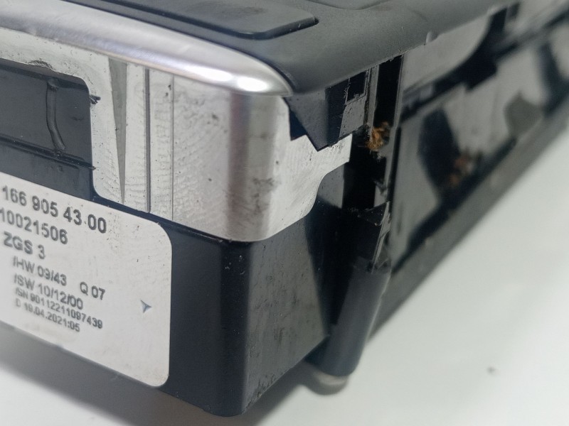 Recambio de mando elevalunas delantero izquierdo para mercedes-benz clase b sports tourer (w246, w242) b 180 cdi (246.200) refer