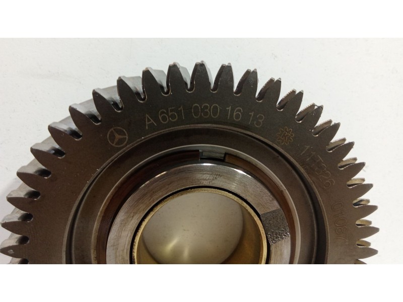 Recambio de polea para mercedes-benz clase c (w204) c 220 cdi (204.008) referencia OEM IAM A6510301613  