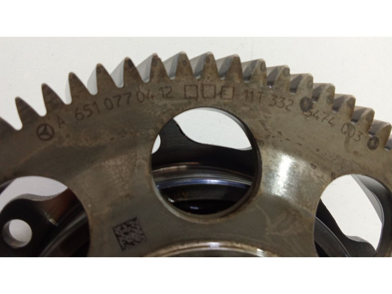 Recambio de polea bomba inyectora para mercedes-benz clase a (w176) a 200 cdi / d 4-matic (176.002) referencia OEM IAM A65107704