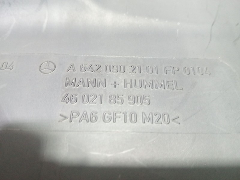 Recambio de caja filtro aire para mercedes-benz clase e (w211) e 270 cdi (211.016) referencia OEM IAM A6420902101  
