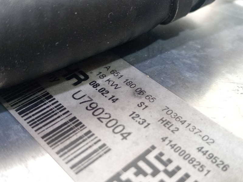 Recambio de soporte filtro aceite para mercedes-benz sprinter ii james cook (906) 2.1 cdi cat referencia OEM IAM A6511800665  