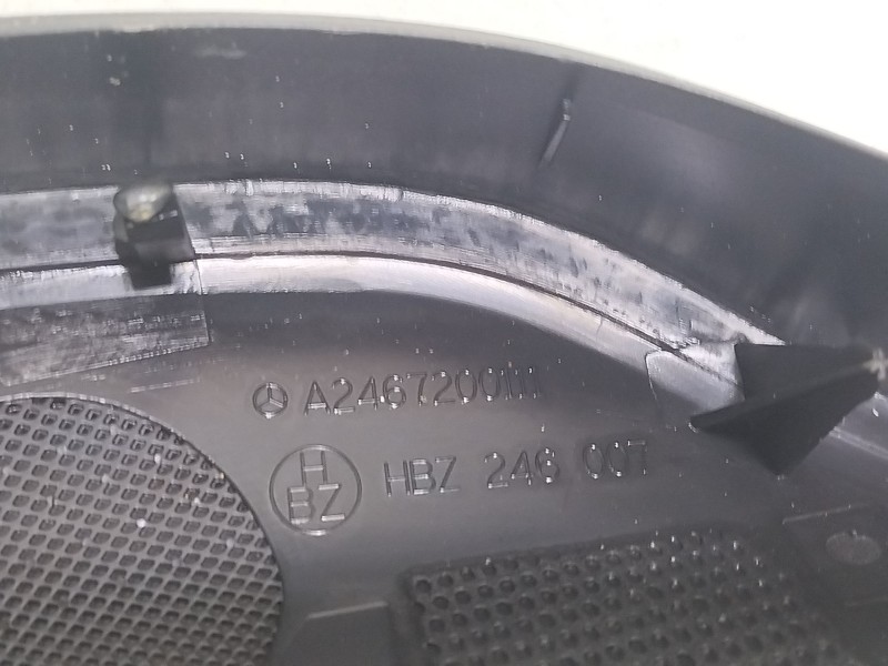 Recambio de moldura para mercedes-benz clase b sports tourer (w246, w242) b 180 cdi (246.200) referencia OEM IAM A2467200111  