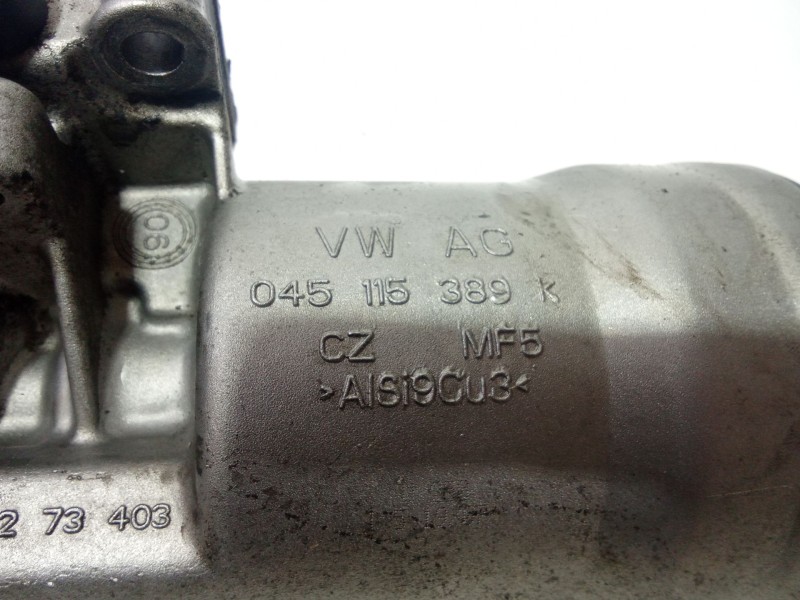 Recambio de soporte filtro aceite para seat ibiza (6j5) 1.9 tdi referencia OEM IAM 045115389K  