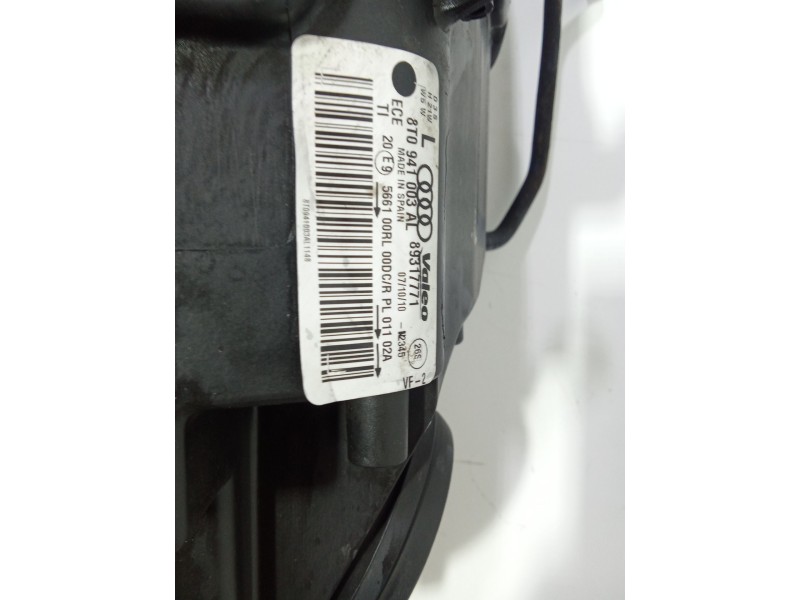 Recambio de faro izquierdo para audi a3 (8p1) 1.6 tdi referencia OEM IAM 8P0941003BQ  