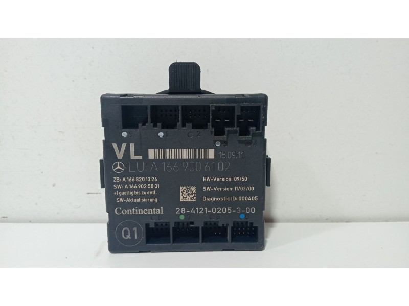 Recambio de modulo electronico para mercedes-benz clase b sports tourer (w246, w242) b 180 cdi (246.200) referencia OEM IAM A166