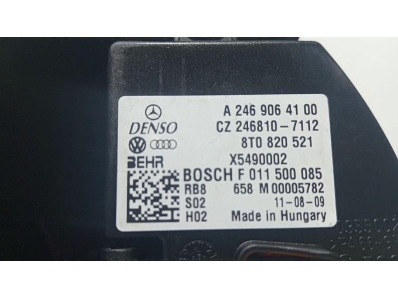 Recambio de motor calefaccion para mercedes-benz clase b sports tourer (w246, w242) b 180 cdi (246.200) referencia OEM IAM A2469