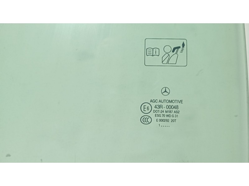 Recambio de luna trasera izquierda para mercedes-benz clase b sports tourer (w246, w242) b 180 cdi (246.200) referencia OEM IAM 