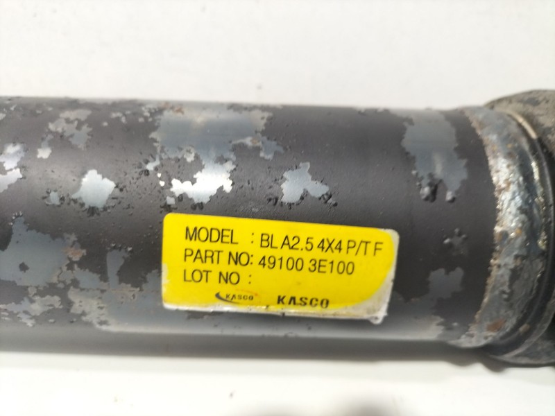 Recambio de transmision central delantera para kia sorento i (jc) 2.5 crdi referencia OEM IAM 491003E100  