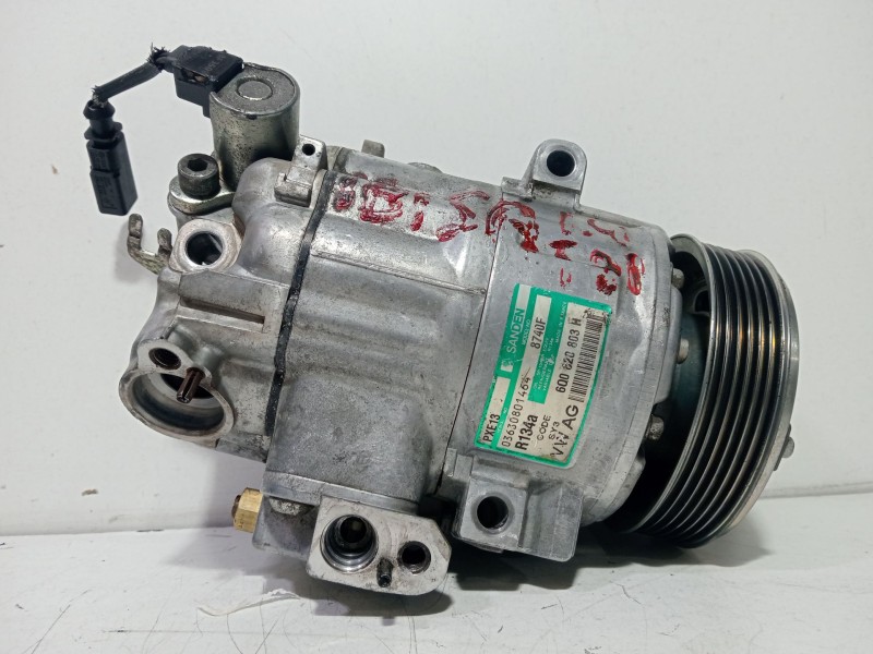Recambio de compresor aire acondicionado para seat ibiza iv sc (6j1, 6p5) 1.4 tdi referencia OEM IAM 6Q0820803H  