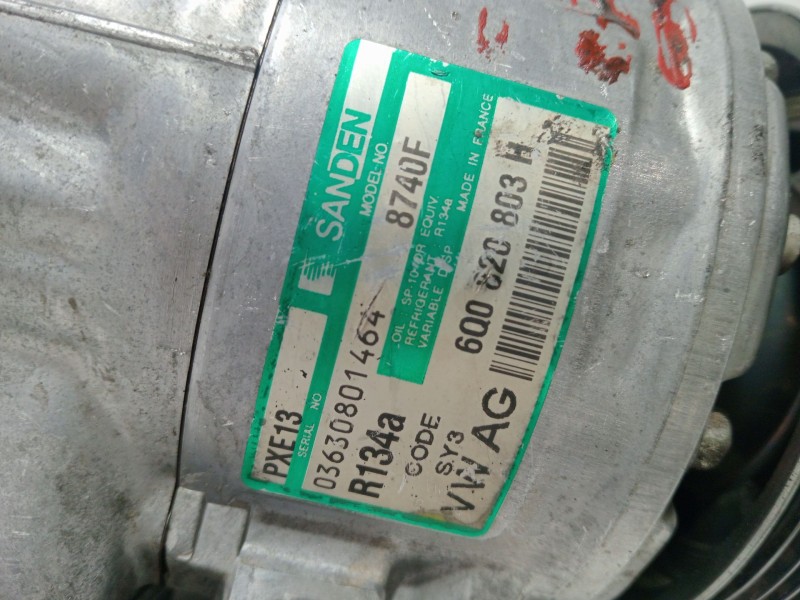 Recambio de compresor aire acondicionado para seat ibiza iv sc (6j1, 6p5) 1.4 tdi referencia OEM IAM 6Q0820803H  