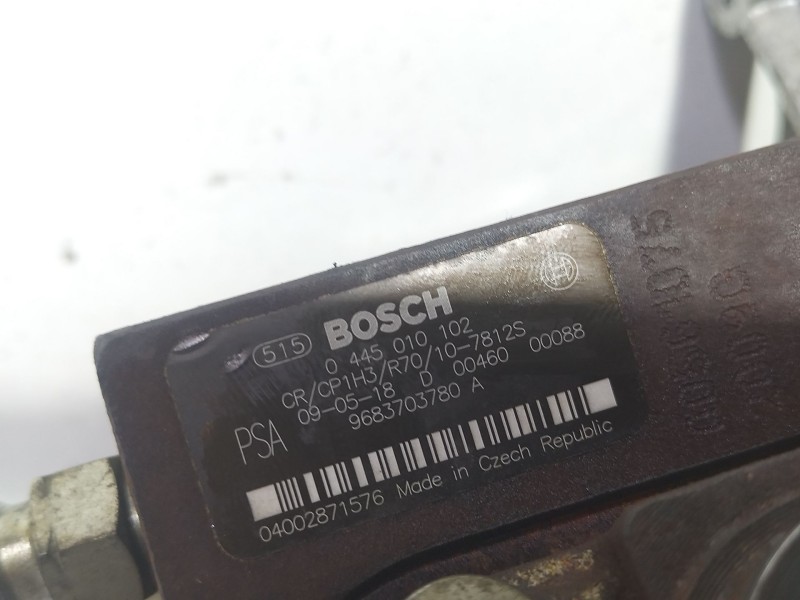 Recambio de bomba inyeccion para citroën xsara picasso 1.6 hdi 90 lx plus referencia OEM IAM 0445010102  