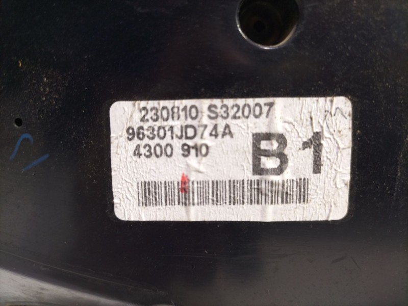 Recambio de retrovisor derecho para nissan qashqai i (j10, nj10) 1.5 dci referencia OEM IAM 96301JD74A  