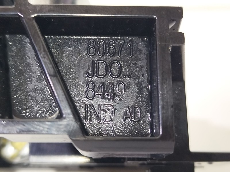 Recambio de maneta interior trasera derecha para nissan qashqai i (j10, nj10) 1.5 dci referencia OEM IAM 80671JDO  