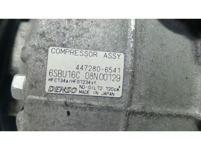 Recambio de compresor aire acondicionado para mercedes-benz clase b sports tourer (w246, w242) b 180 cdi (246.200) referencia OE