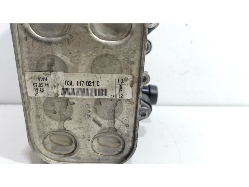 Recambio de soporte filtro aceite para skoda fabia iii (nj3) 1.4 tdi referencia OEM IAM 03L117021C  