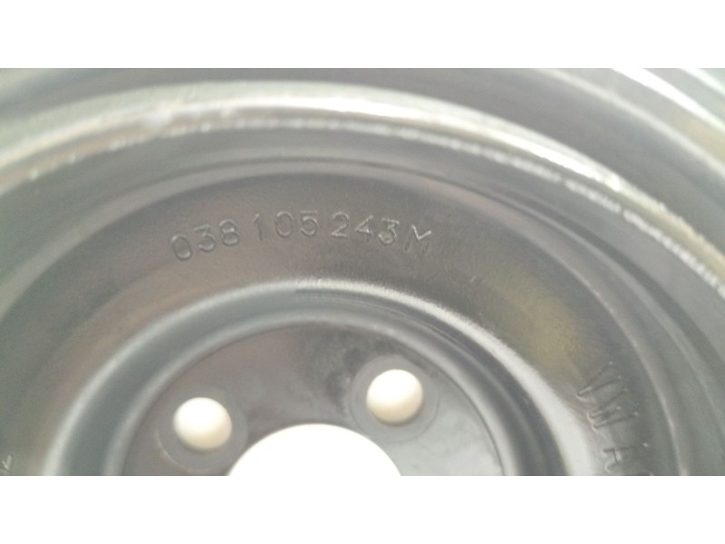 Recambio de polea cigueñal para volkswagen golf iv berlina (1j1) 1.9 tdi referencia OEM IAM 038105243M  