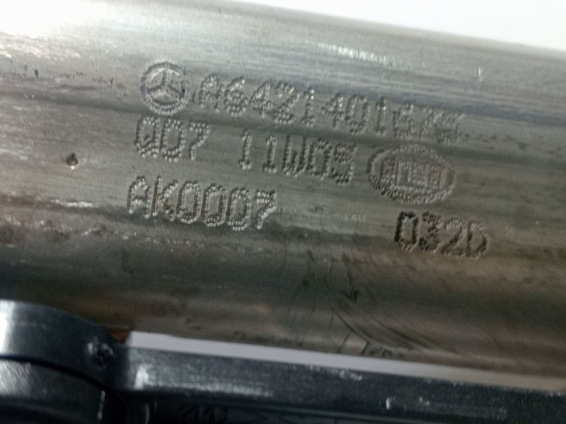 Recambio de enfriador egr para mercedes-benz clase e (w212) e 350 4-matic (212.087) referencia OEM IAM A6421401675  