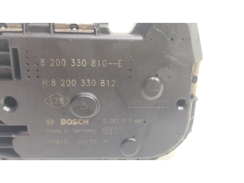 Recambio de caja mariposa para renault laguna ii (bg0) confort dynamique referencia OEM IAM 8200330810  