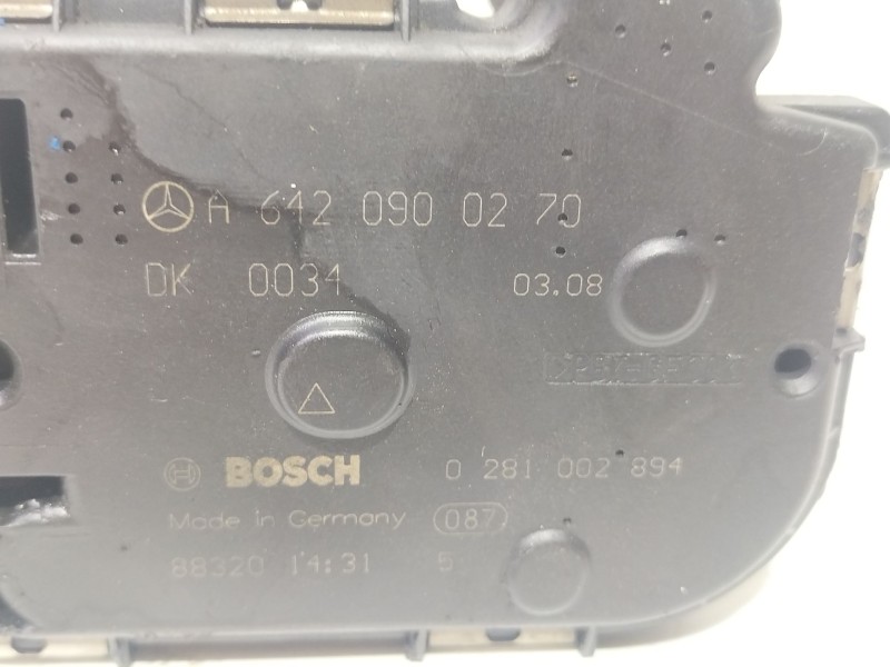 Recambio de caja mariposa para mercedes-benz clase r (w251, v251) r 280 cdi 4-matic (251.020) referencia OEM IAM A6420900270  