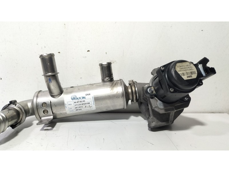 Recambio de enfriador egr para citroën berlingo 1.6 16v hdi referencia OEM IAM 9646762280  