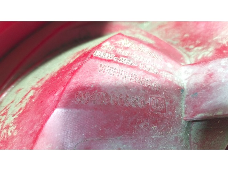 Recambio de piloto trasero izquierdo para peugeot 207/207+ (wa_, wc_) 1.4 referencia OEM IAM 9649986680  