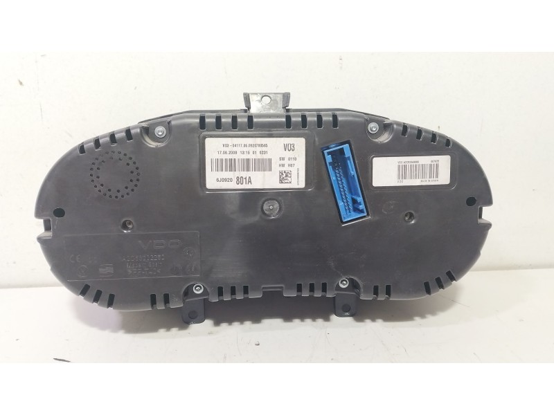 Recambio de cuadro instrumentos para seat ibiza iv sc (6j1, 6p5) 1.4 tdi referencia OEM IAM 6J0920801A  