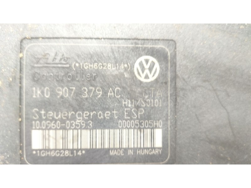 Recambio de abs para seat altea (5p1) 1.9 tdi referencia OEM IAM 1K0907379AC  