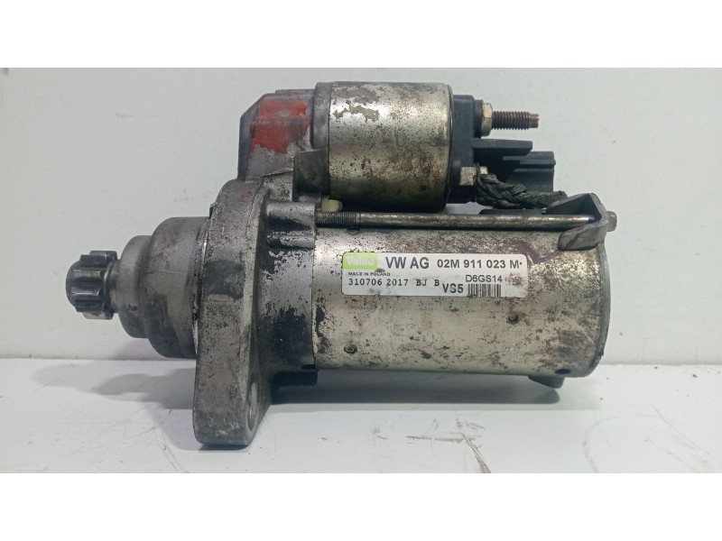 Recambio de motor arranque para seat altea (5p1) 2.0 tdi 16v referencia OEM IAM 02M911023M  