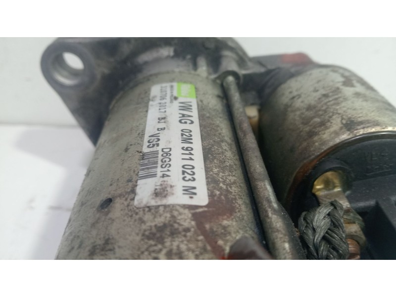 Recambio de motor arranque para seat altea (5p1) 2.0 tdi 16v referencia OEM IAM 02M911023M  