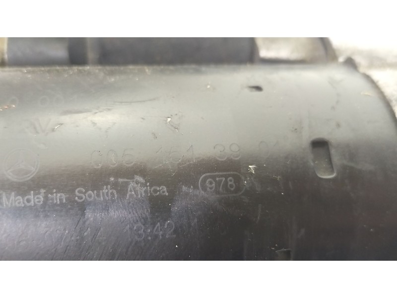 Recambio de motor arranque para mercedes-benz clase c (w203) c 180 kompressor (203.046) referencia OEM IAM 0051513901  