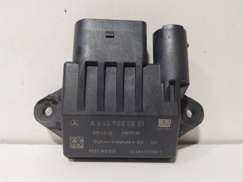 Recambio de caja precalentamiento para mercedes-benz clase s (w221) berlina 320 / 350 cdi (221.022) referencia OEM IAM A64290058