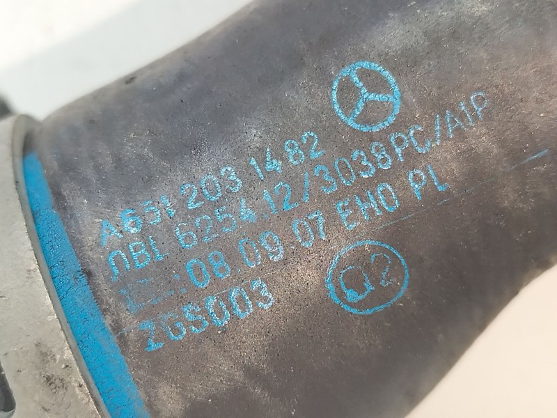 Recambio de tubo para mercedes-benz clase c (w204) c 220 cdi (204.008) referencia OEM IAM A6512031482  