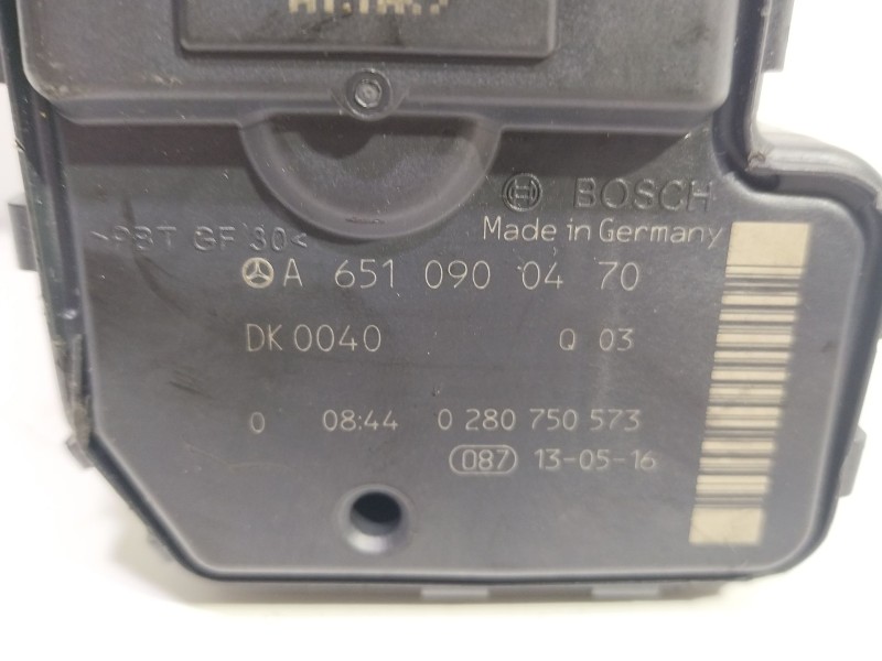 Recambio de caja mariposa para mercedes-benz clase e (w212) familiar 220 cdi blueefficiency (212.202) referencia OEM IAM A651090