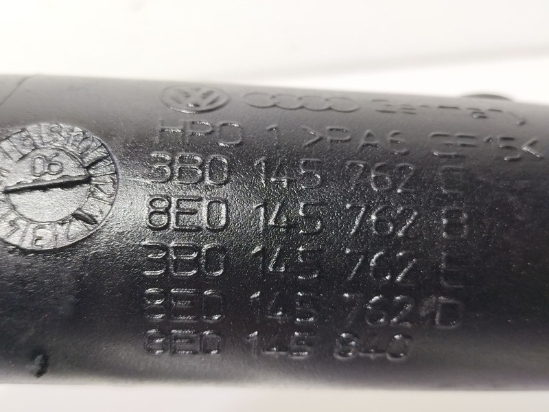 Recambio de tubo para audi a4 b7 (8ec) 1.9 tdi referencia OEM IAM 3B0145762C  