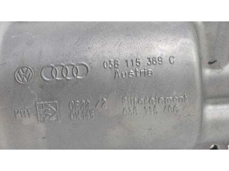 Recambio de soporte filtro aceite para seat cordoba (6k1, 6k2) 1.9 tdi referencia OEM IAM 038115389C  