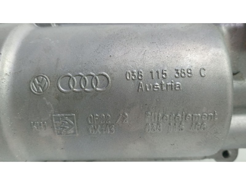 Recambio de soporte filtro aceite para seat cordoba (6k1, 6k2) 1.9 tdi referencia OEM IAM 038115389C  