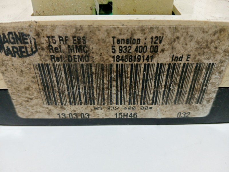 Recambio de mando calefaccion / aire acondicionado para peugeot 307 (3a/c) 1.4 hdi referencia OEM IAM 593240000  