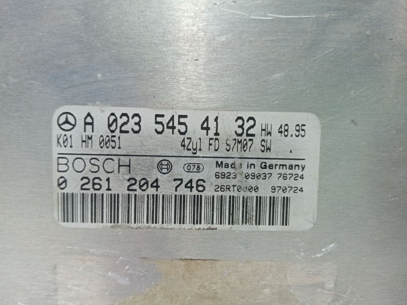 Recambio de centralita motor uce para mercedes-benz clase clk (w208) coupe 2.3 compresor cat referencia OEM IAM a0235454132  