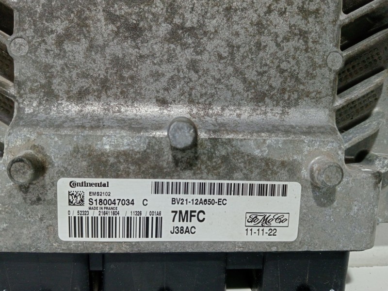 Recambio de centralita motor uce para ford fiesta (cb1) referencia OEM IAM bv2112a650ec  