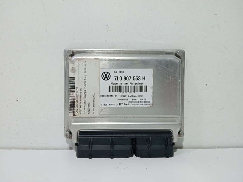 Recambio de centralita motor uce para volkswagen touareg (7l6) 2.5 tdi dpf referencia OEM IAM 7l0907553h  
