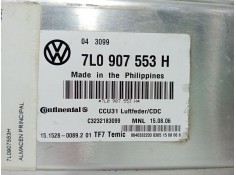 Recambio de centralita motor uce para volkswagen touareg (7l6) 2.5 tdi dpf referencia OEM IAM 7l0907553h   2
