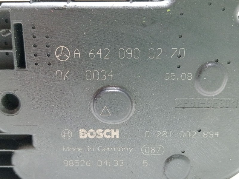 Recambio de caja mariposa para mercedes-benz clase r (w251) 320 cdi l (251.122) referencia OEM IAM A6420900270  