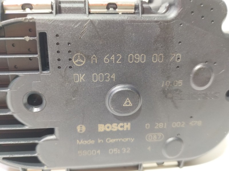 Recambio de caja mariposa para mercedes-benz clase m (w164) 320 / 350 cdi (164.122) referencia OEM IAM A6420900070  