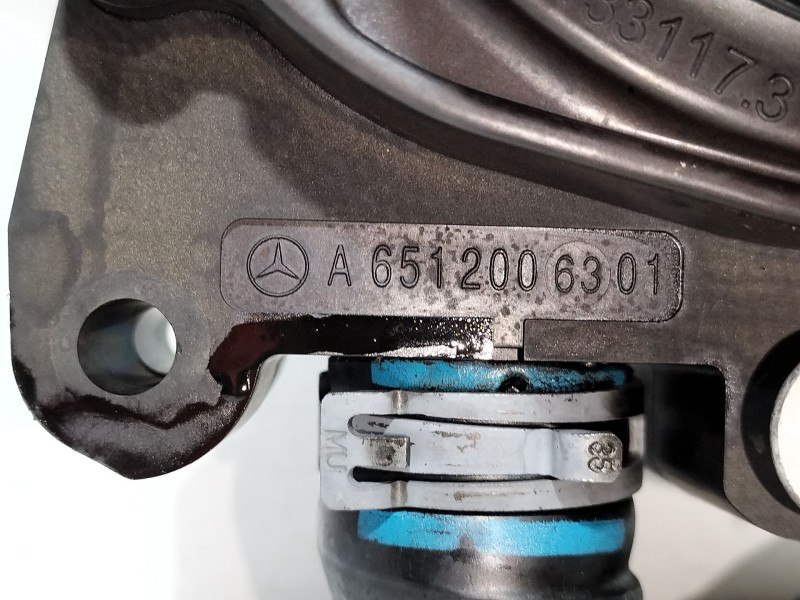 Recambio de bomba agua para mercedes-benz clase c (w204) c 220 cdi (204.008) referencia OEM IAM A6512006301  