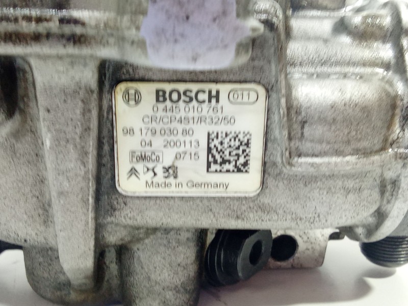 Recambio de bomba inyeccion para peugeot expert furgoneta (v_) 1.5 bluehdi 120 referencia OEM IAM 0445010761  