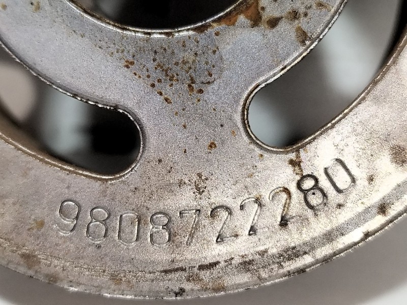 Recambio de polea para peugeot expert furgoneta (v_) 1.5 bluehdi 120 referencia OEM IAM 9808722280  