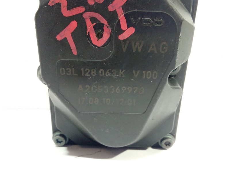 Recambio de caja mariposa para audi a3 (8p) 2.0 tdi referencia OEM IAM 03L128063K  