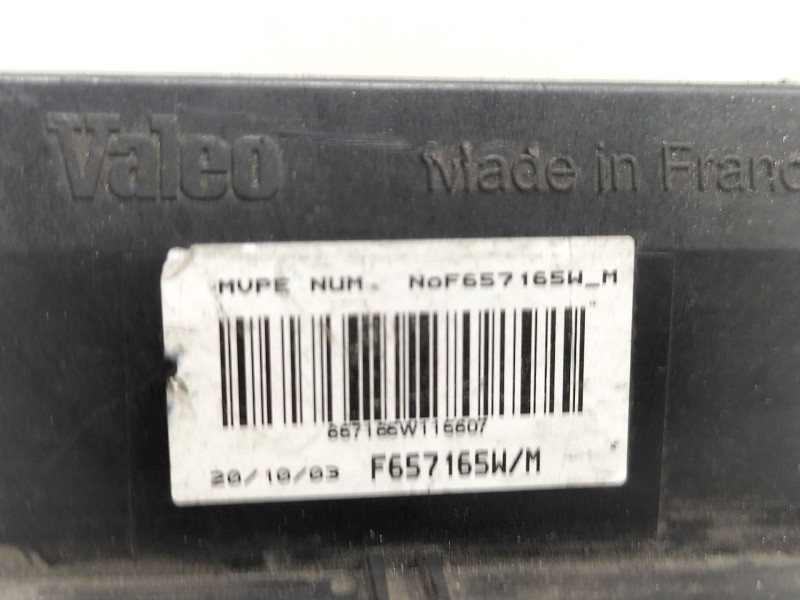 Recambio de resistencia calefaccion para renault megane ii (bm0/1_, cm0/1_) 1.9 dci (bm0g, cm0g) referencia OEM IAM F657165W  