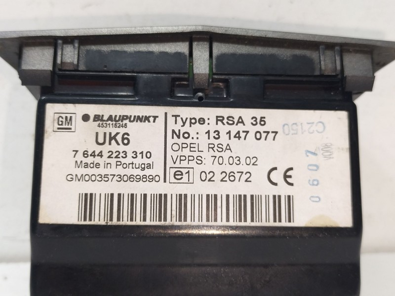 Recambio de mando multifuncion para opel astra h (a04) 1.7 cdti (l48) referencia OEM IAM 7644223310  